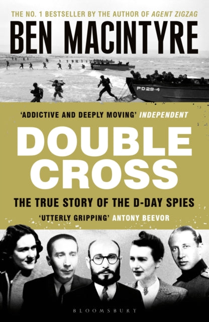 Book cover of 'Double Cross: The True Story of the D-Day Spies'