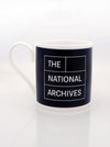 The National Archives Logo Bone China Mug Front View