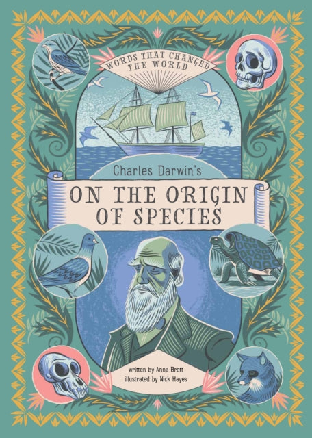 Jacket for Cahrles Darwin's On The Origin of the Species