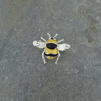 Small Bumblebee Shaped Brooch