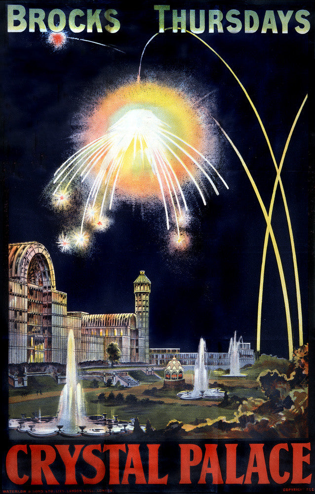 Brock's Fireworks at Crystal Palace