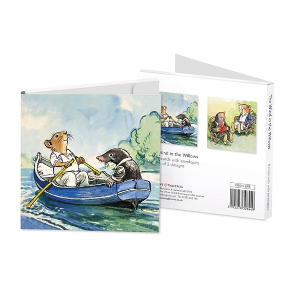 'Wind in the Willows' Notecards in Wallet