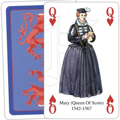 Kings &amp; Queens of Scotland Playing Cards