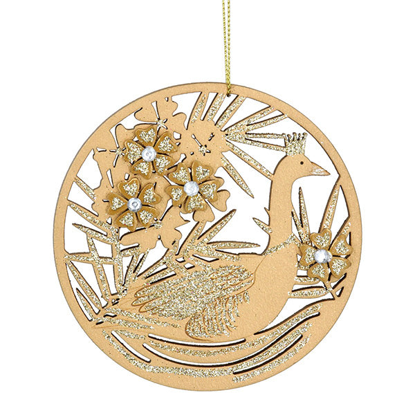Golden Goose Rondel Decoration