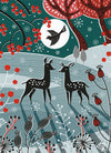 Midwinter Night Christmas ard Design 2