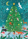 Winter Forest Christmas Card Design 1