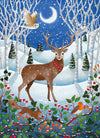 Winter Forest Christmas Card Design 2