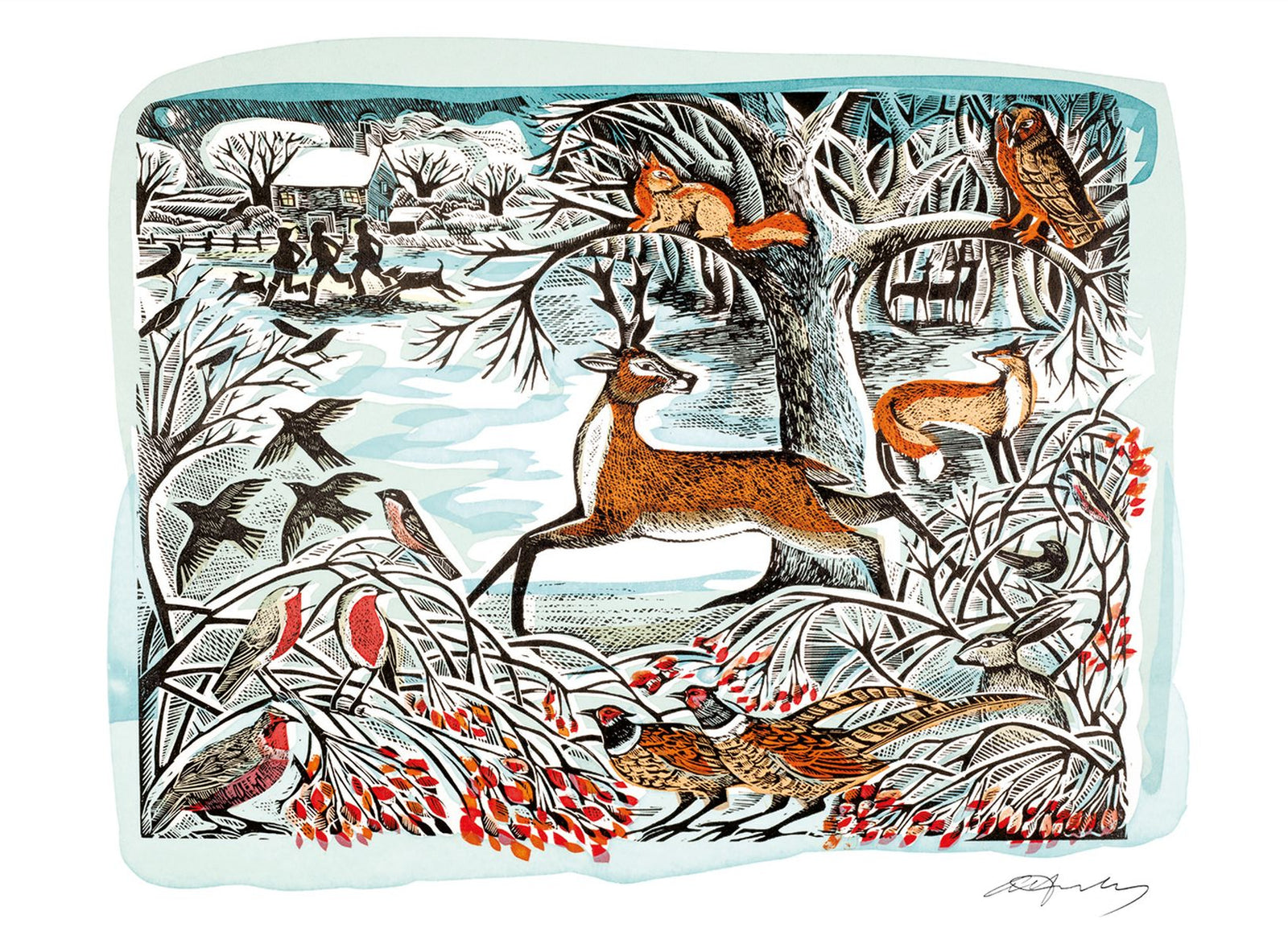 Angela Harding Christmas card packs