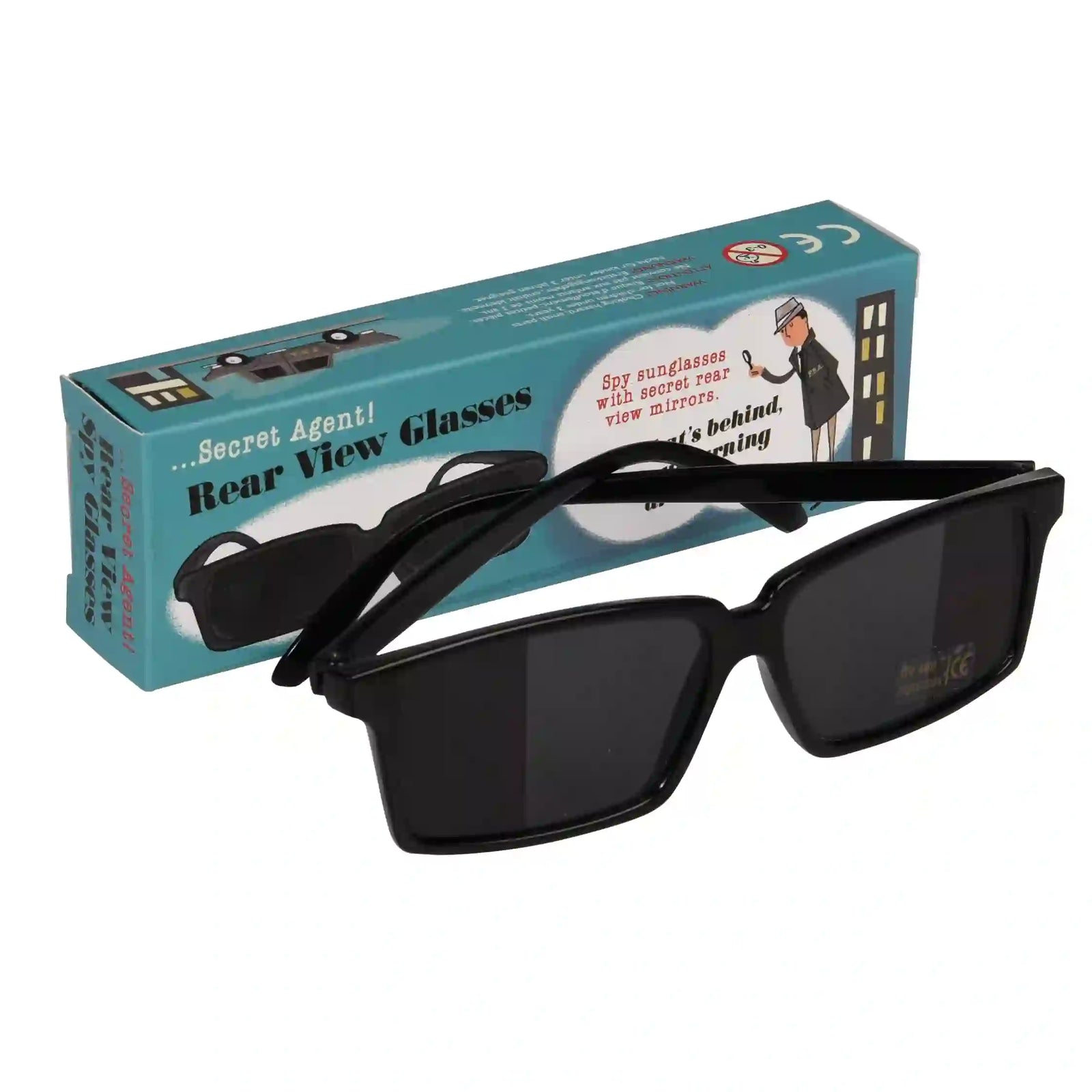 Secret Agent Rear View Spy Glasses and box