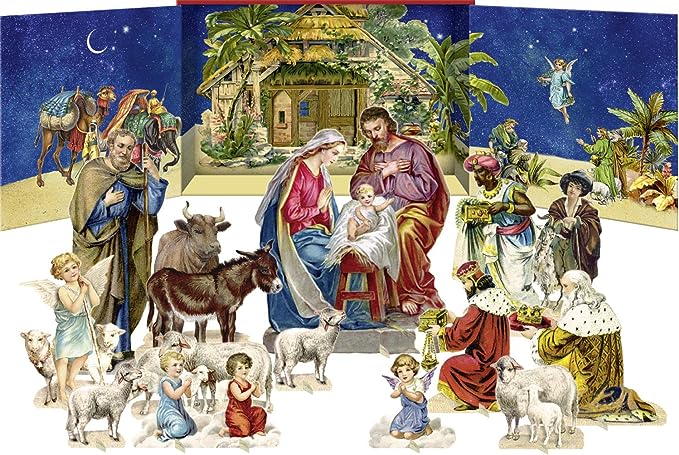 Nativity Scene Assembled