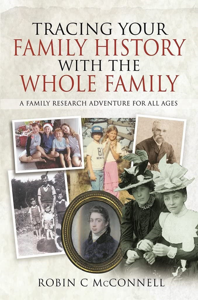 Book cover: Tracing Your Family History with the Whole Family