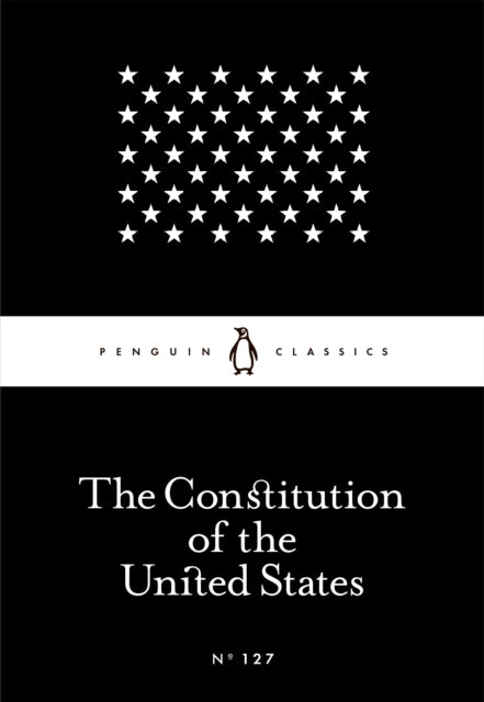Book cover of 'The Constitution of the United States' by Penguin Classics with American flag design.