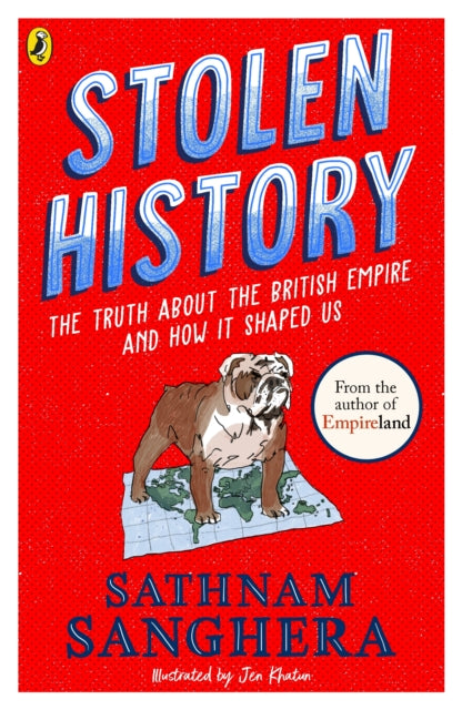 Book cover of Stolen History by Sathnam Sanghera