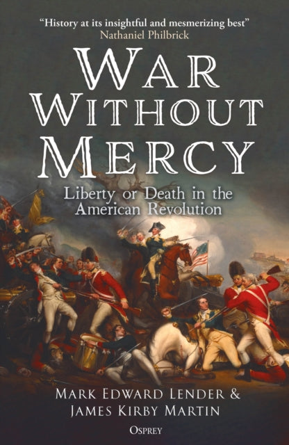 Book cover of 'War Without Mercy' with historical battle scene illustration.