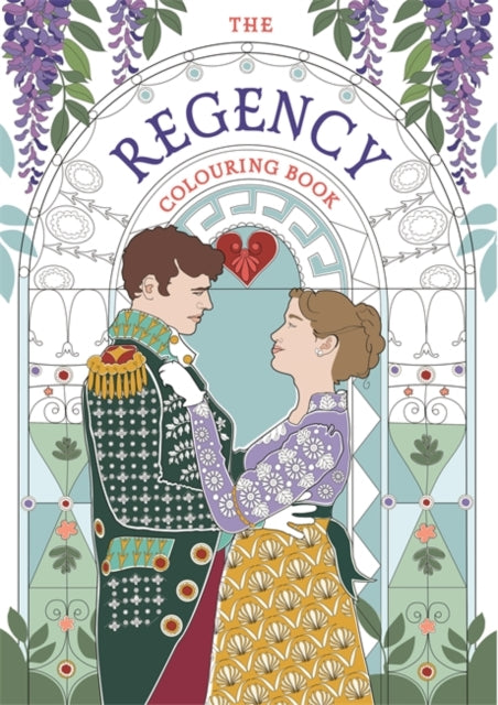 The Regency Colouring Book Cover