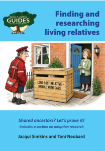 Book cover Finding &amp; Researching living relatives