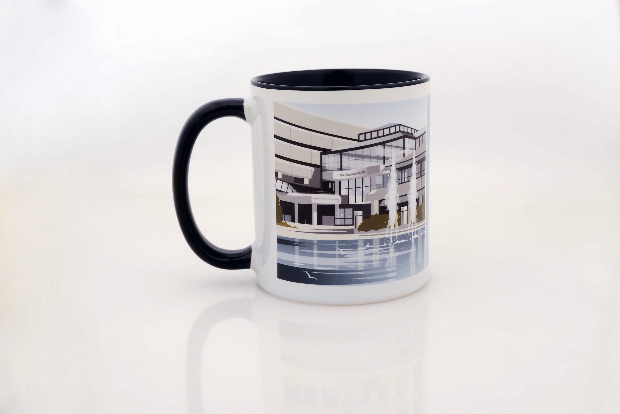 The National Archives Building Mug 