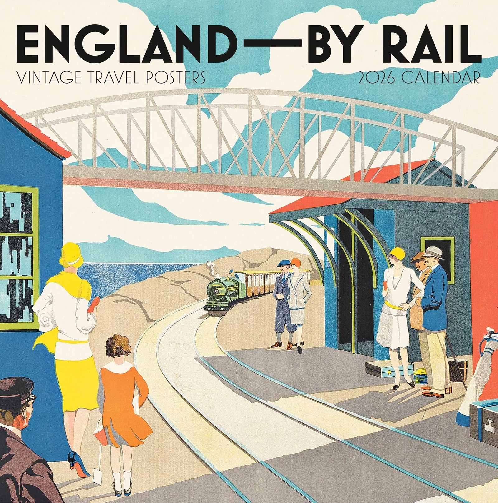 'England by Rail' 2026 Wall Calendar