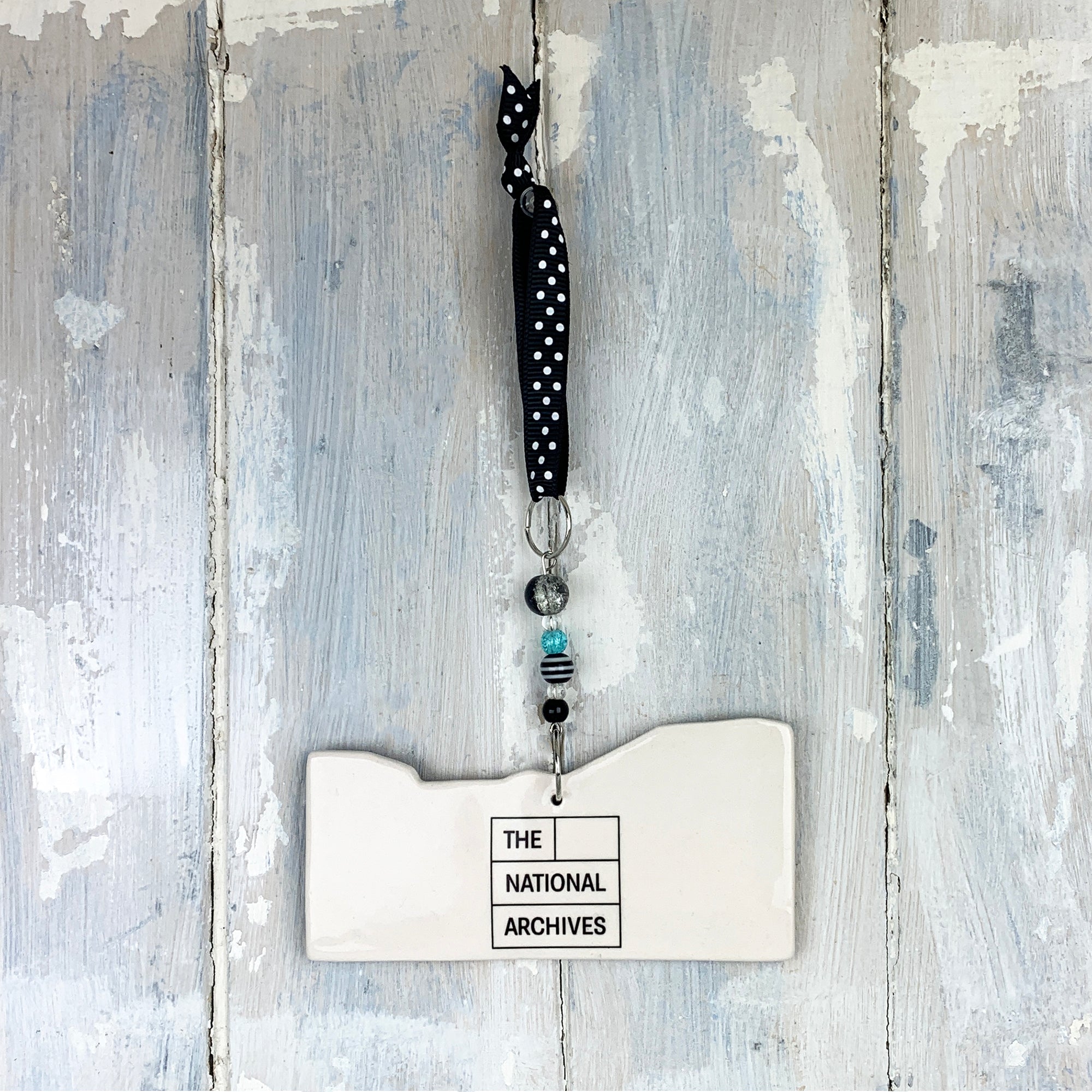 Building Decoration Hand Painted Ceramic Reverse View