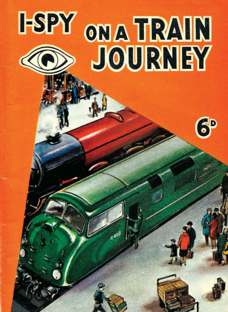 I-Spy on a Train Journey Replica 1960s Booklet