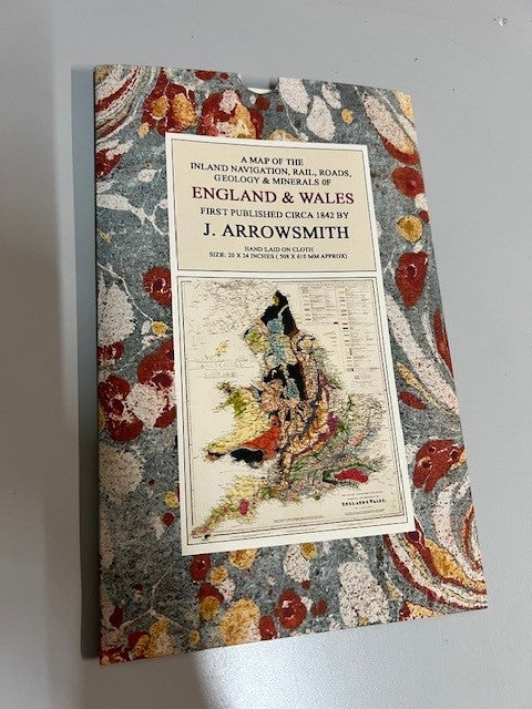Map of inland navigation in slipcase
