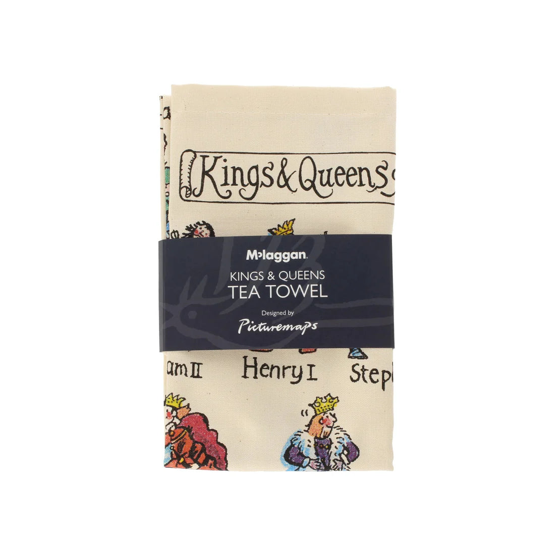 Kings & Queens Tea Towel