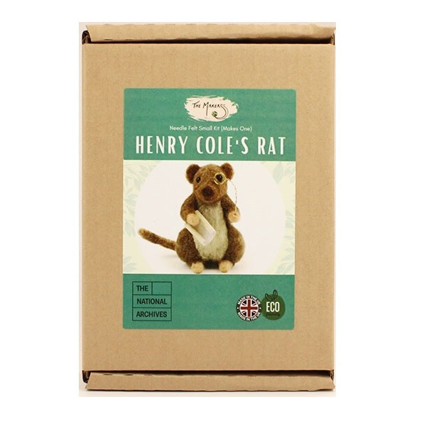 Henry Cole's Rat Felt Kit in box