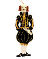 William Shakespeare figure fabric decoration