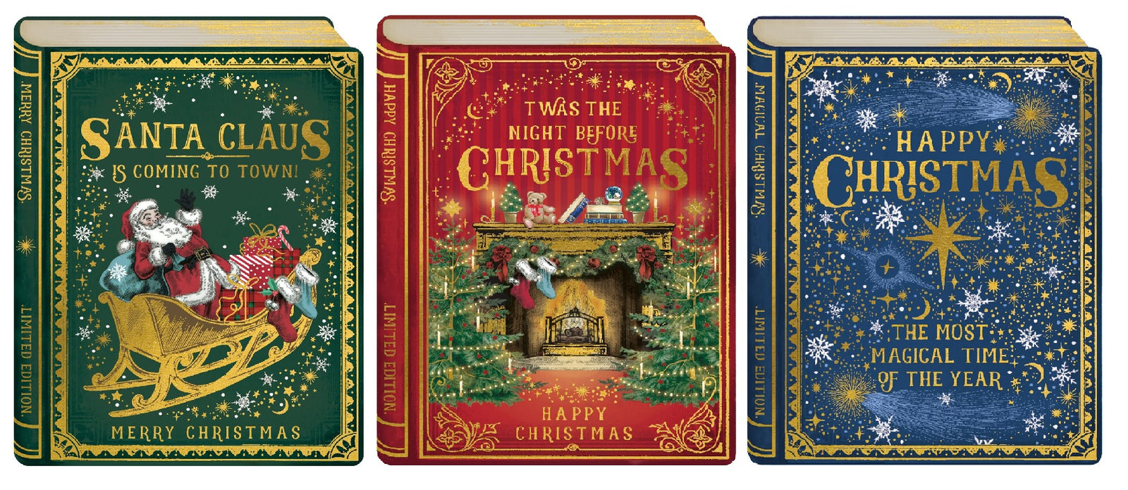 Storybook Christmas card designs