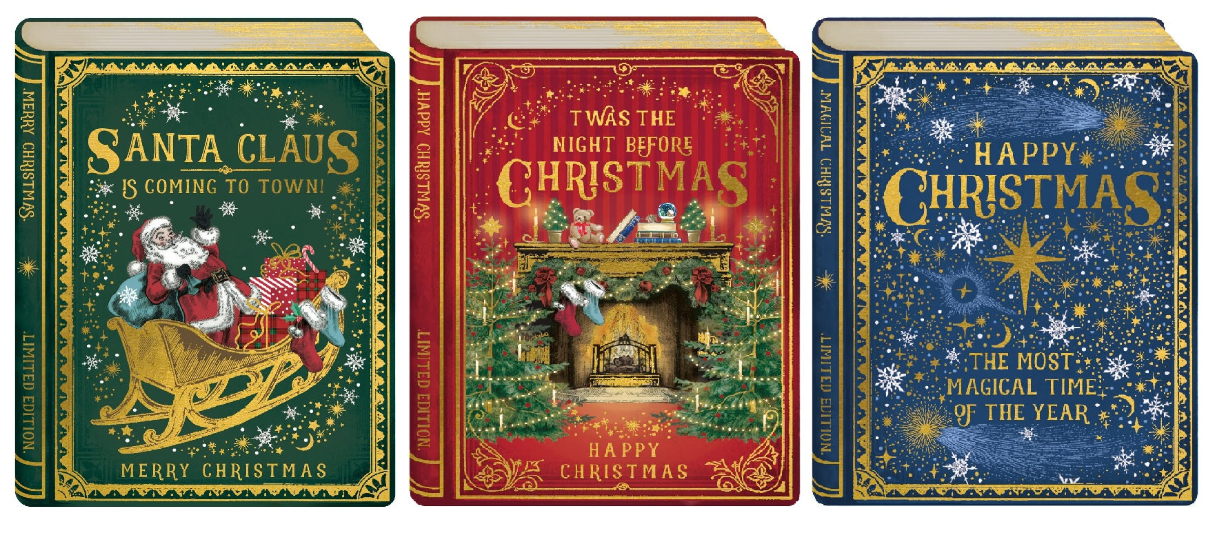 Storybook Christmas card designs