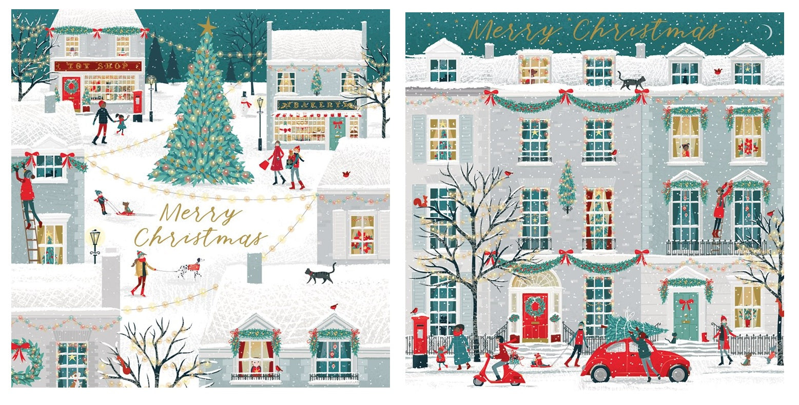 Christmas Street Christmas card designs