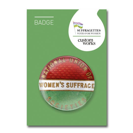 National Union of Women's Suffrage Button Badge