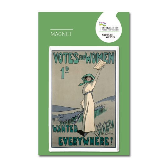 Votes For Women, Wanted Everywhere Magnet