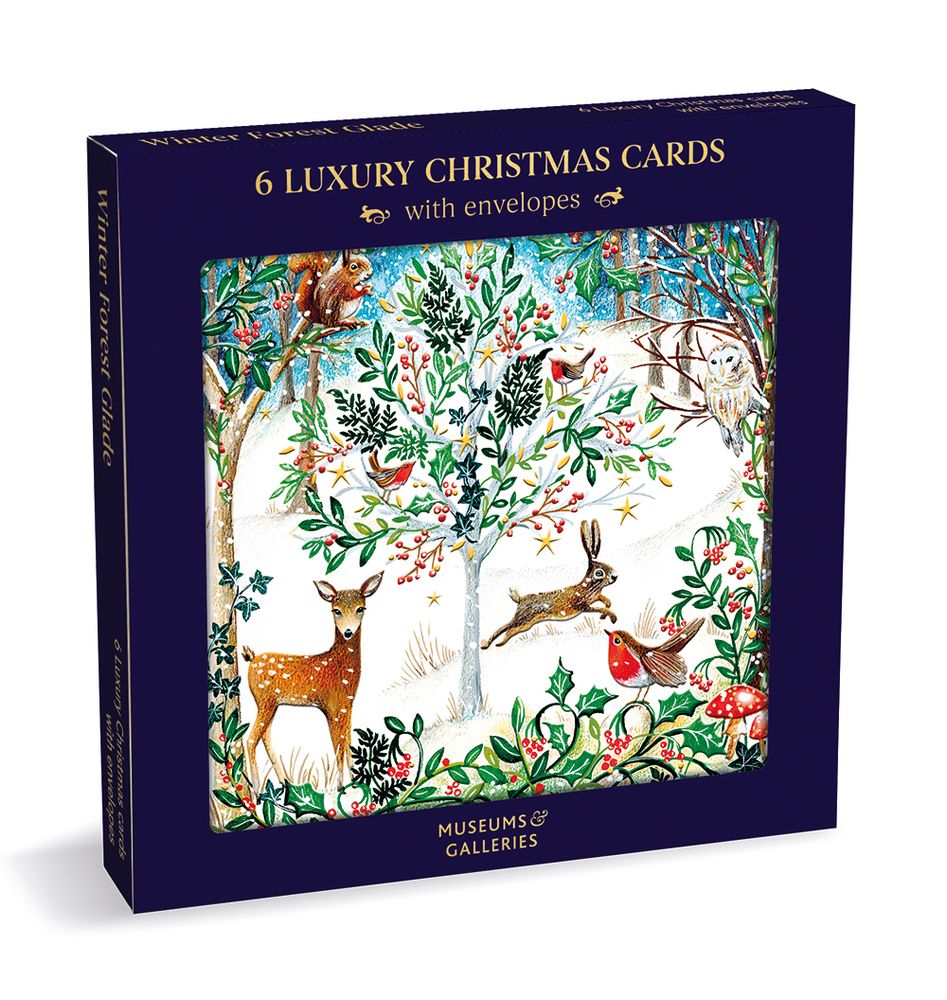 'Winter Forest Glade' Luxury Christmas Card Pack