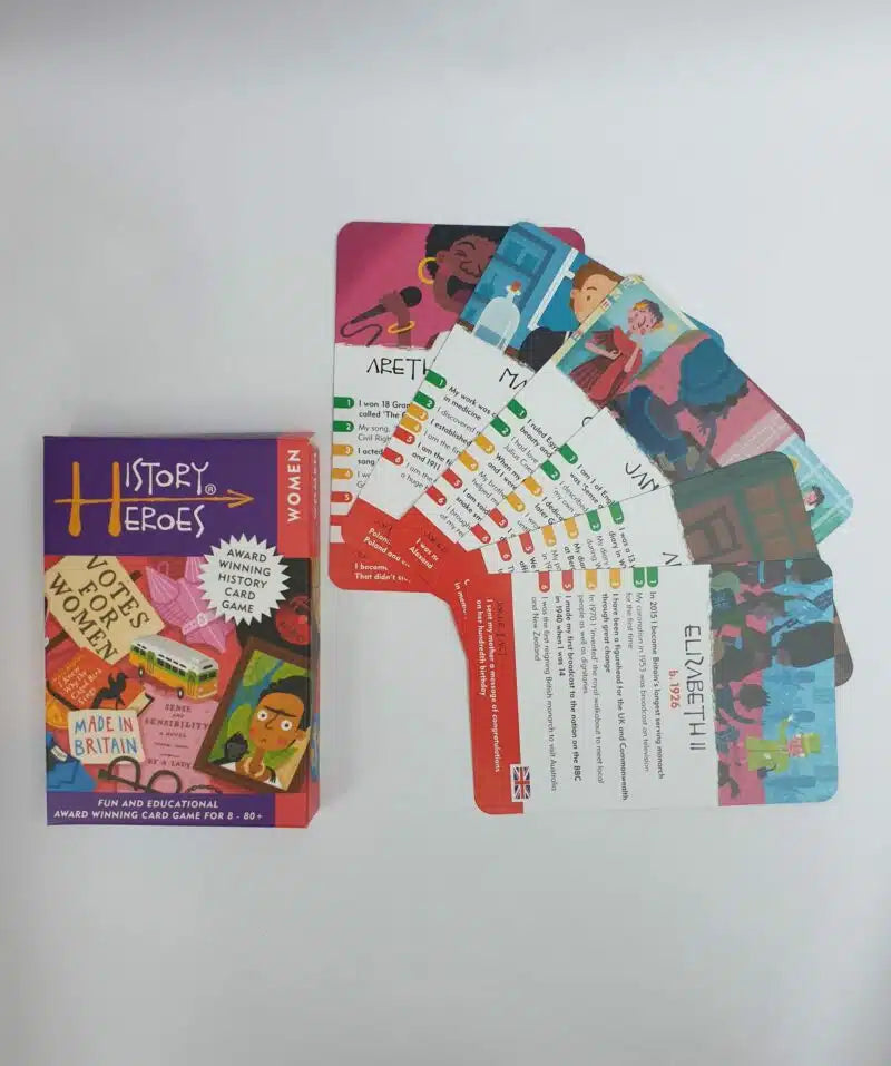 History Heroes Women Card Game ack View