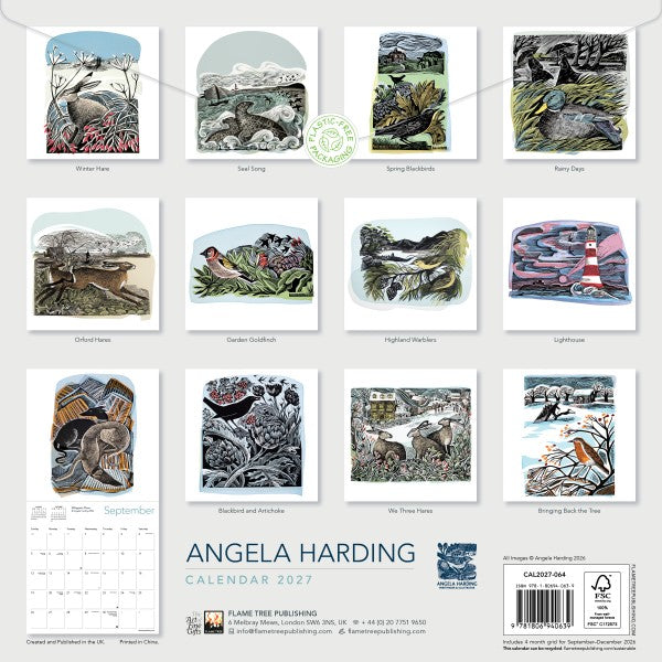 'Angela Harding' 2027 Wall Calendar