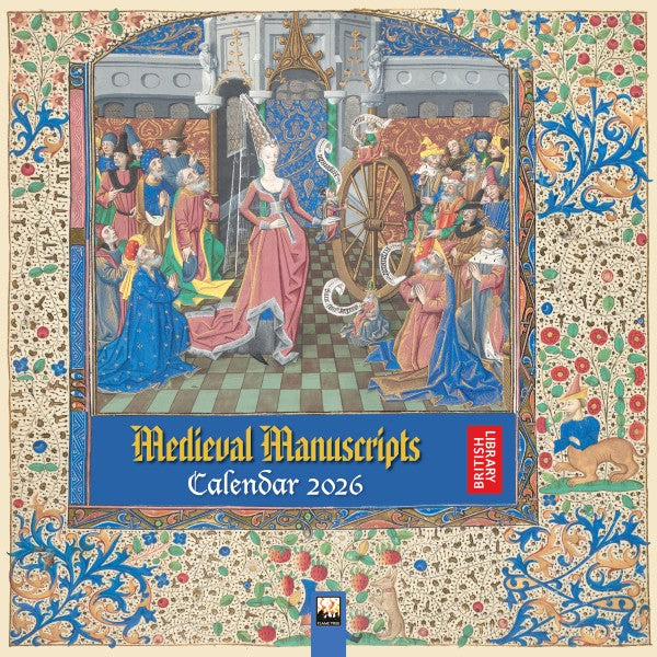 'Medieval Manuscripts' 2026 Wall Calendar
