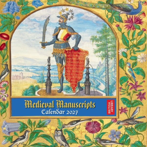'Medieval Manuscripts' 2027 Wall Calendar
