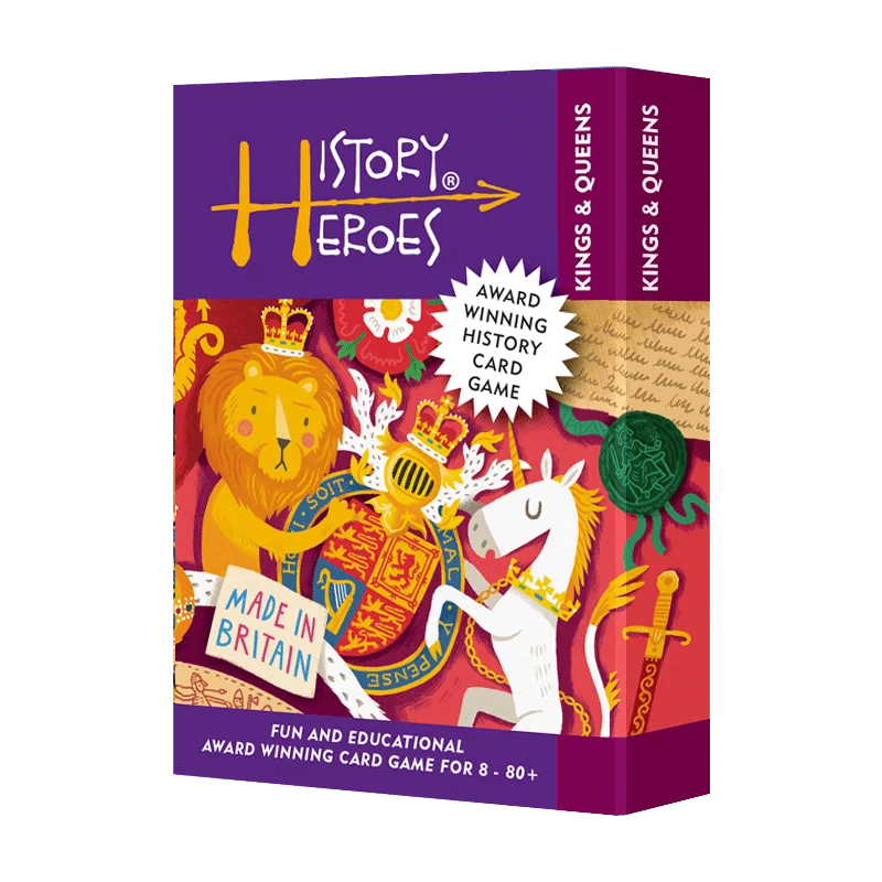 History Heroes Kings and Queens Card Game