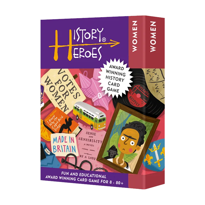 History Heroes Women Card Game