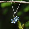 Forget Me Not Pendant Necklace