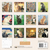 Ivory Cats 2025 Wall Calendar reverse