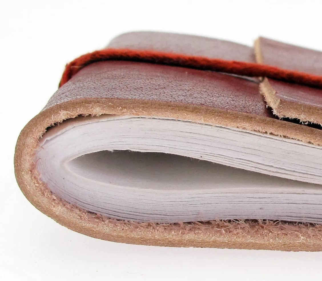 Mini Leather Pocket Notebook