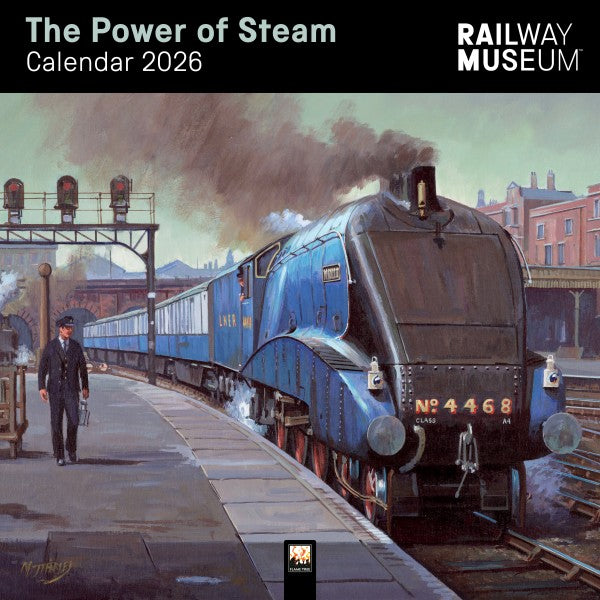 'The Power of Steam' 2026 Wall Calendar
