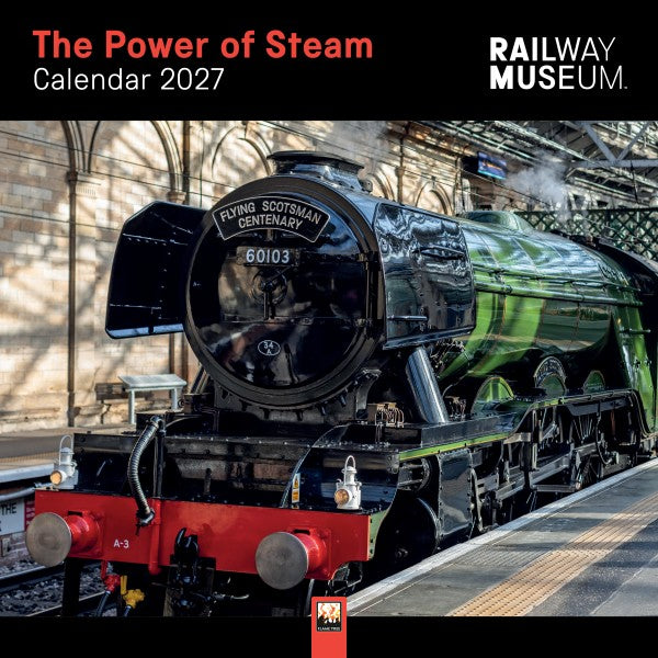 'The Power of Steam' 2027 Wall Calendar