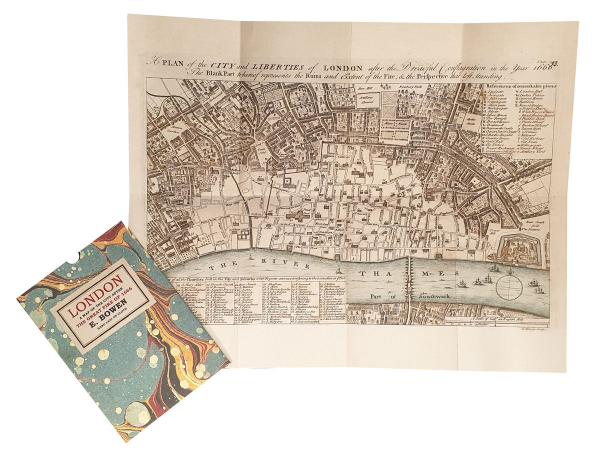 London Great Fire Map