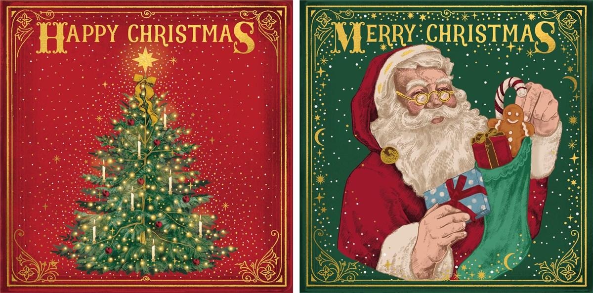 'Storybook Card' Christmas Card Wallet Pack (WAX130)