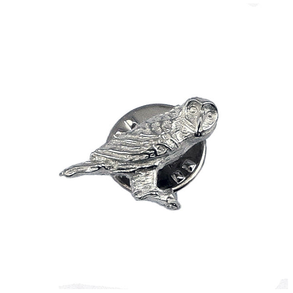 Pewter Owl Pin Badge