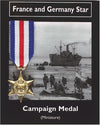 Miniature France and Germany Star Medal 