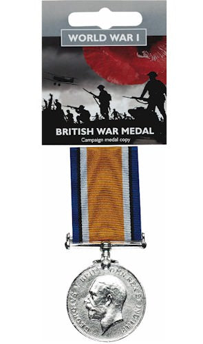 British War Medal: Full Size Replica Medal